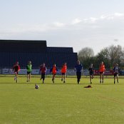 Serieuze training bij Rheko
